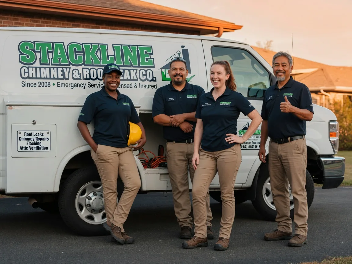 Chimney flashing repair company in Bernard, IA